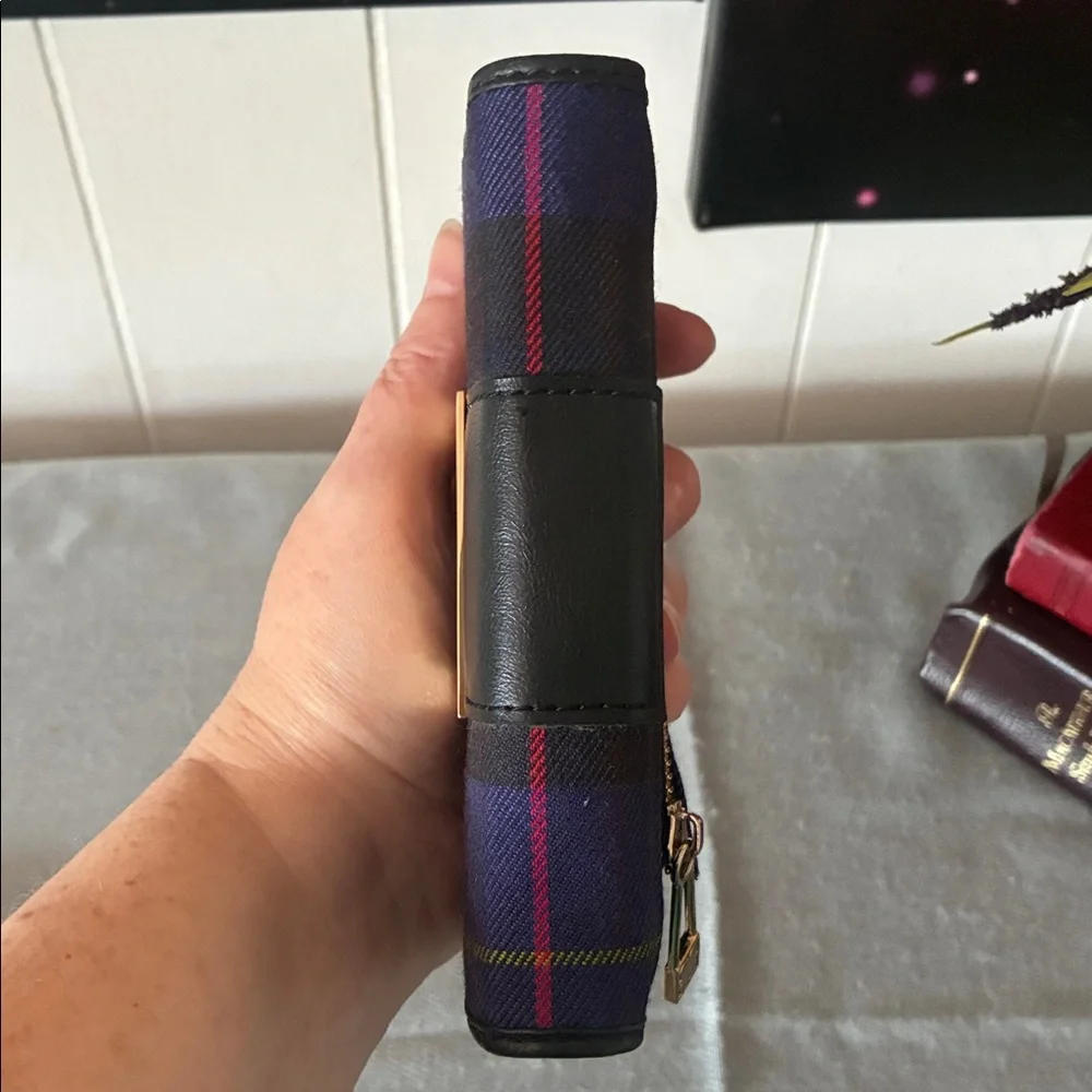 Liz Claiborne Plaid Wallet